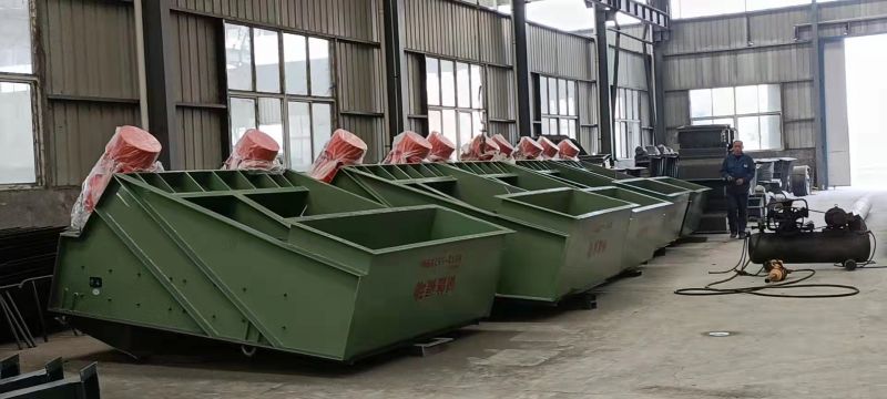 振動給料機在破碎生產線上怎樣安裝